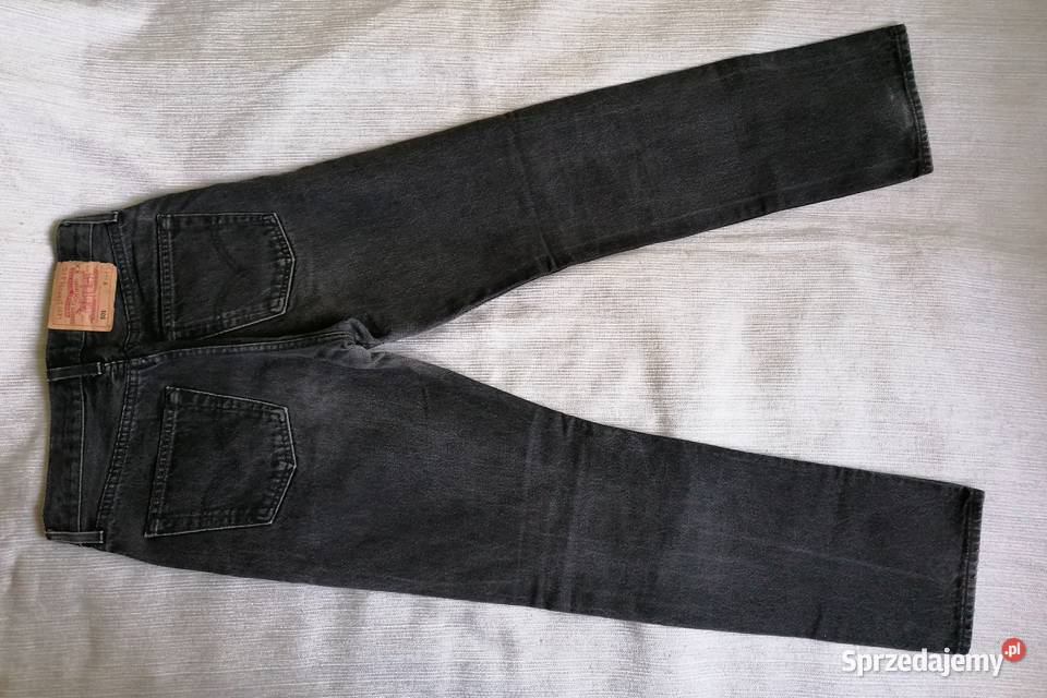 LEVI STRAUSS COCZARNE SPODNIE JEANSOWE R W 29L Rozmiar uniwersalny Łódź
