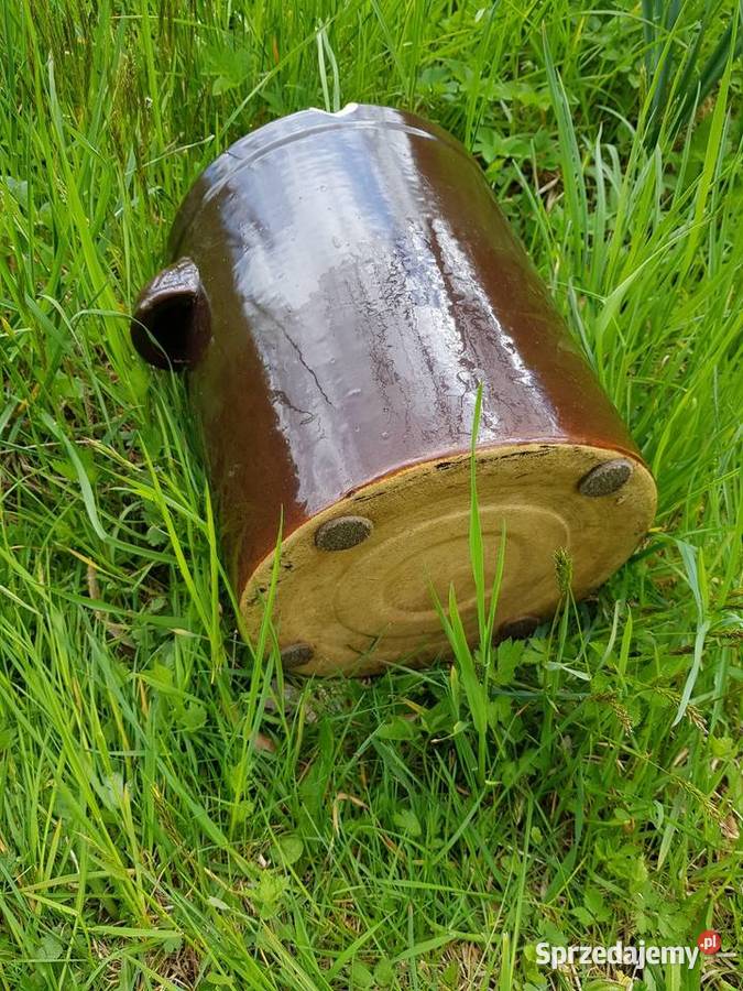 Stary kamionkowy garnek do kiszonek Dąbrowa Górnicza sprzedam