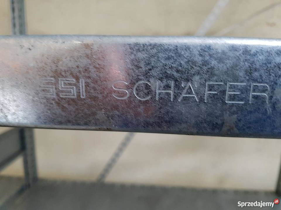 REGAŁ metalowy Schafer 250x100x805 półek Magazynowanie Dzierżoniów