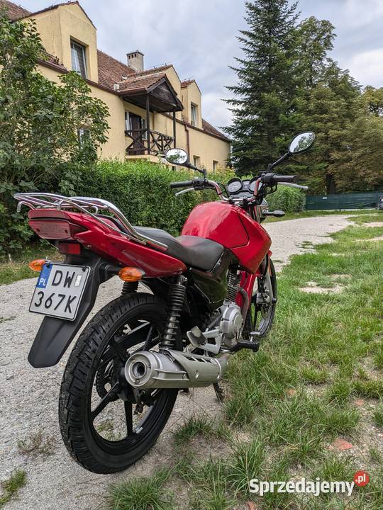 Yamaha YBR 125 na kat B niski przebieg Wrocław