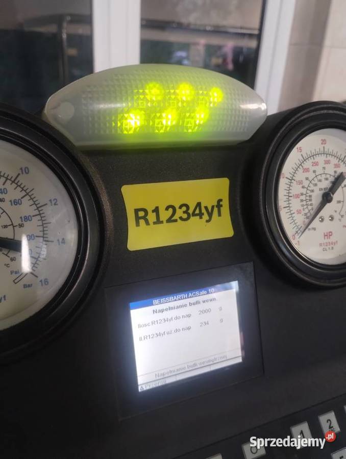 ACSafe 10 stacja klimatyzacji i analizator Pozostałe Bielsko-Biała