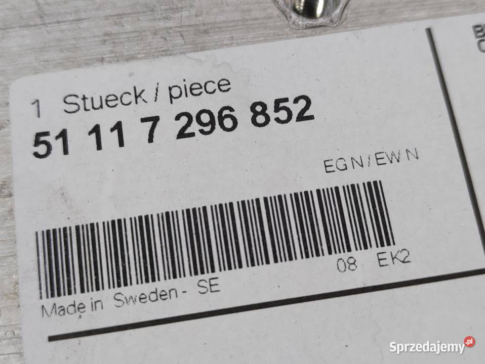 Strefa Zgniotu Prawy Przód BMW i3 I01 LCI I01 osobowe