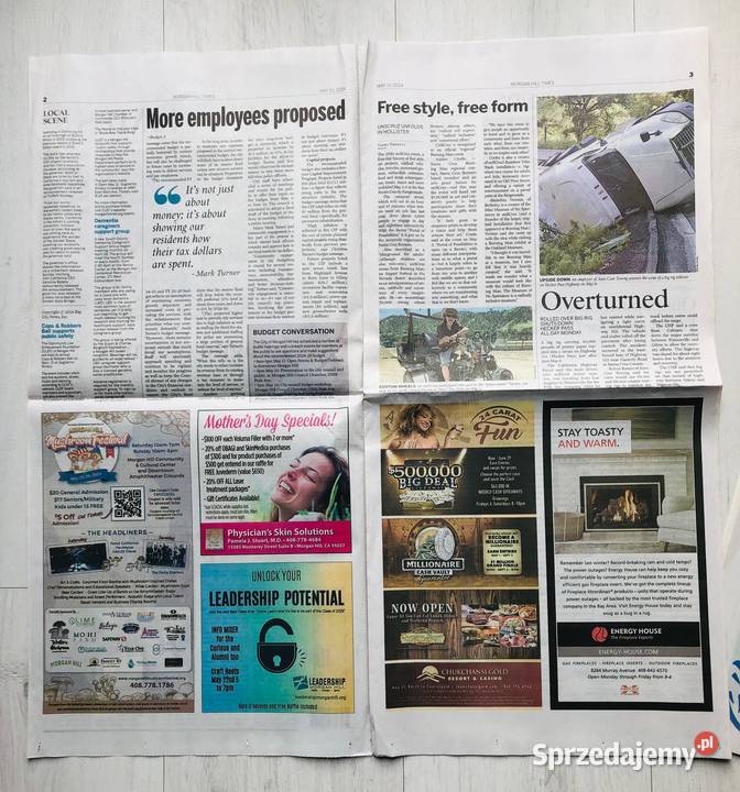 NOWA gazeta The Times angielsku nauka Łódź