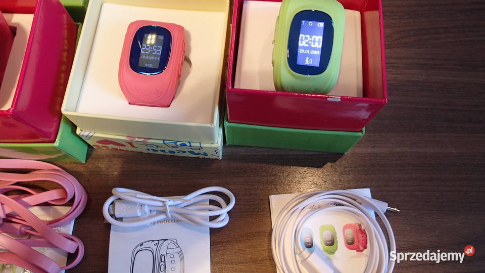 Smartwatch Dzieci GPS SOS Micro Sim Q50 NOWE Pozostałe Sosnowiec