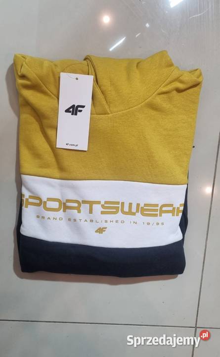 Nowa Bluza dresowa 4F z kapturem męska dolnośląskie Legnica