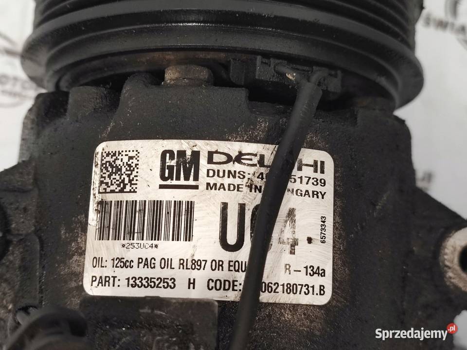 MERIVA CORSA 14 12r A14XER 100 151 sprężarka osobowe