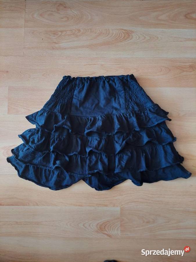 Fishbone spódnica mini miniówka falbany gumki świętokrzyskie Jędrzejów