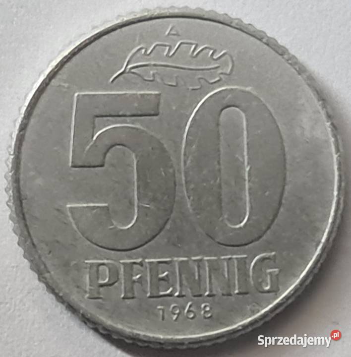 Moneta 50 Pfennig feningów Pf NRD