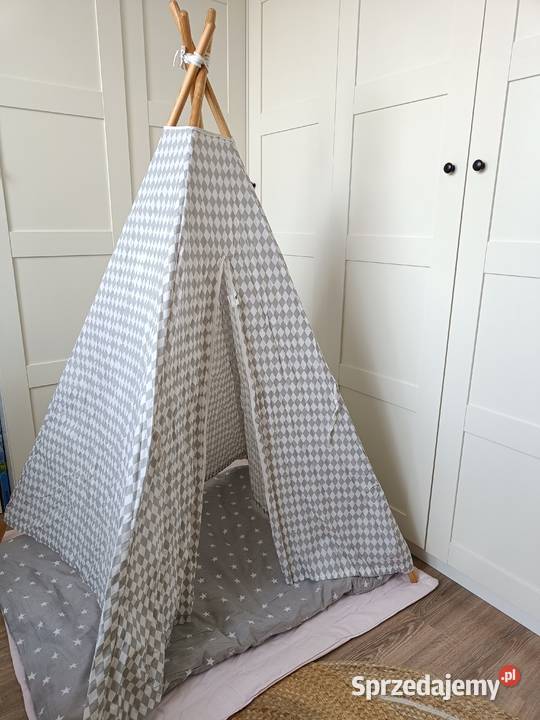 Namiot Tipi Baza do zabawy dziecka 160x110x105