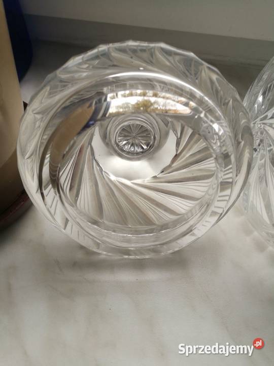 Kryształowa duża bombonierka Choszczno