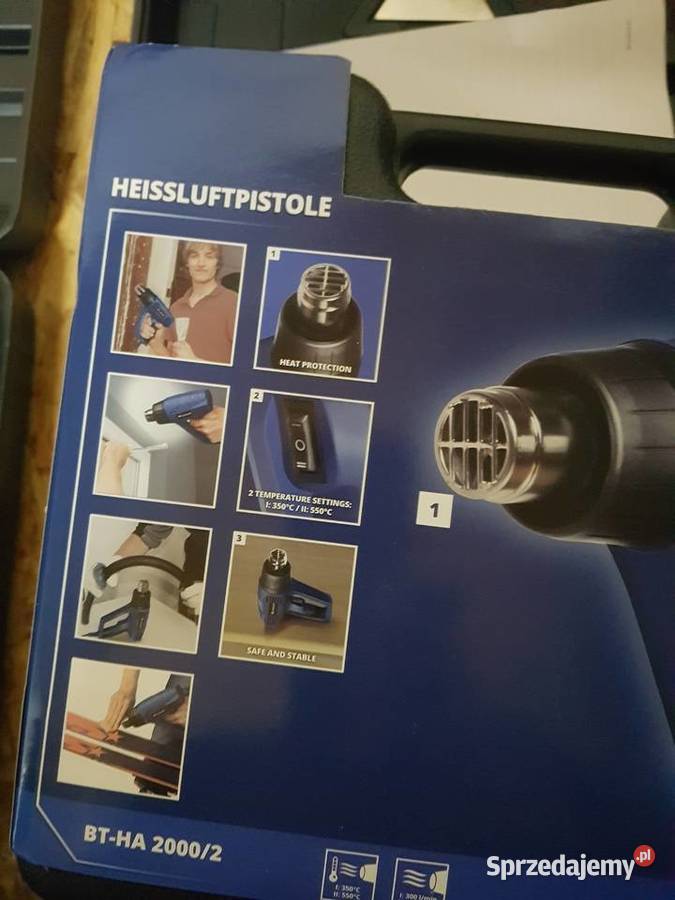 EINHELL BTHA2000 OPALARKA 2000W 2 BIEGI WALIZKA Głogowa