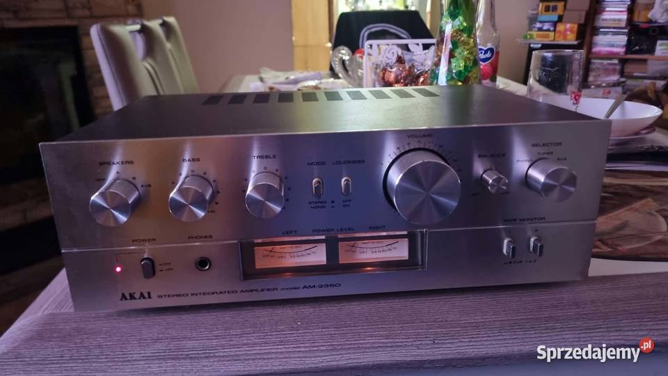 Wzmacniacz Akai AM2350 2x35Watt wychyły Made in Warta