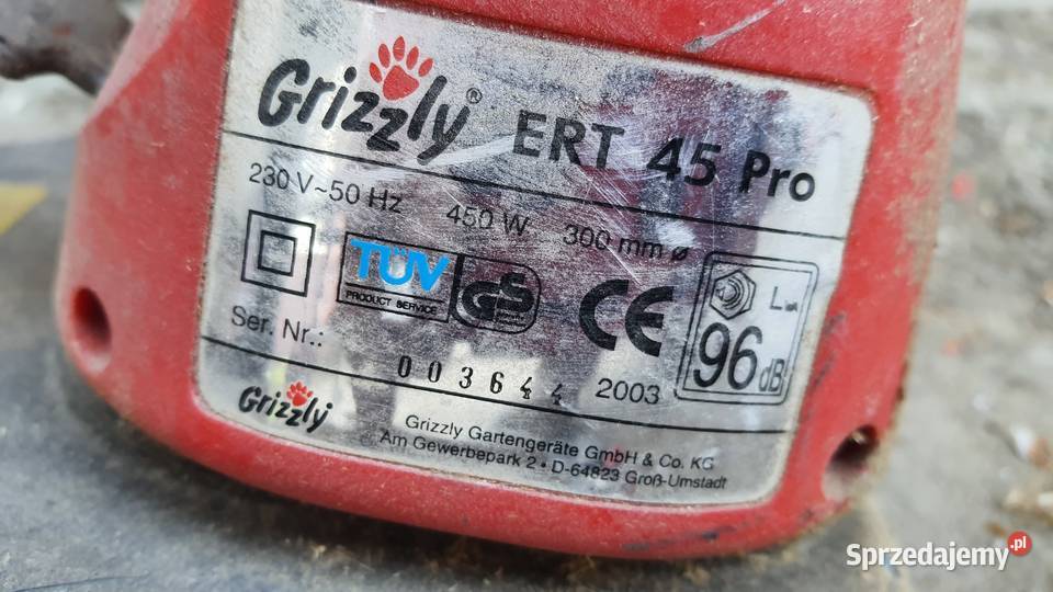 Podkaszarka Grizzly ERT 45 Pro 450W sprzedam