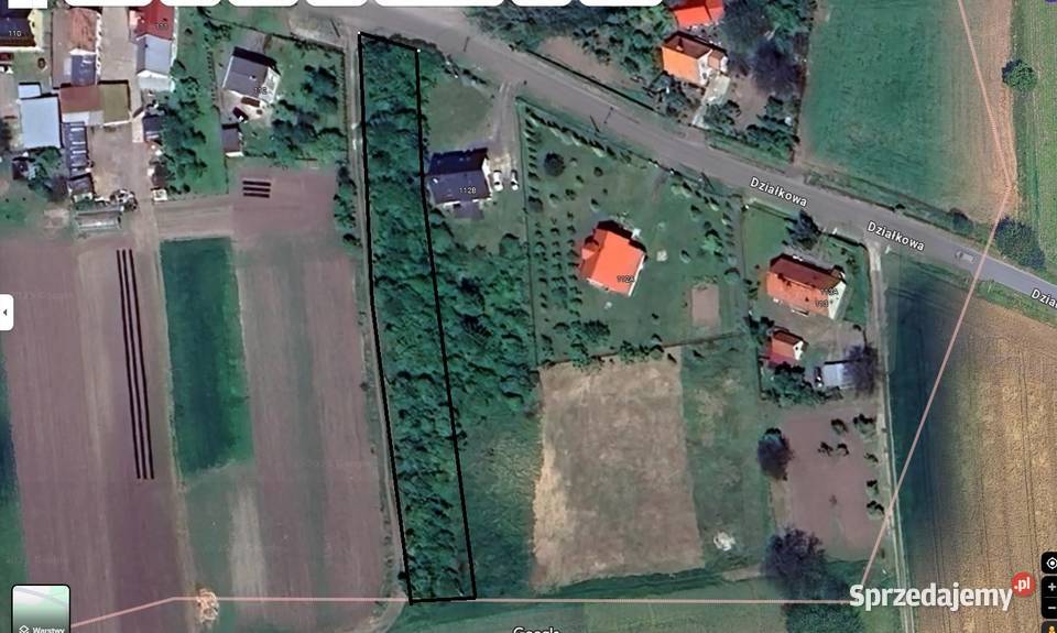 OKAZJA SPRZEDAM DZIAŁKĘ BUDOWLANOUSŁUGOWĄ W Ulesie