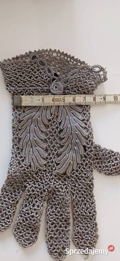 Ażurowe rękawiczki