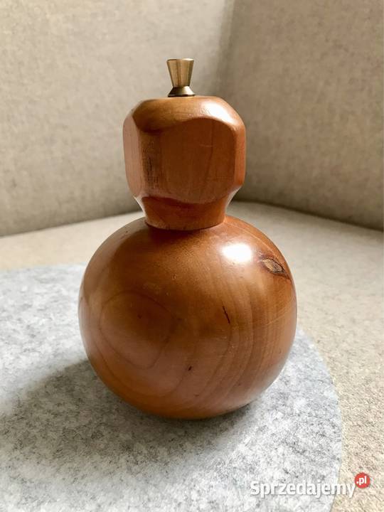 Duński młynek do pieprzu mid century drewno teak Warszawa