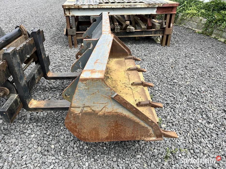 Łyzka budowlana ladowarki kramer jcb merlo nieuszkodzony Ładowacze czołowe Gościszów