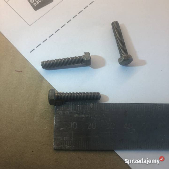 Śruby M6 z 25mm stara śruba Polska nie