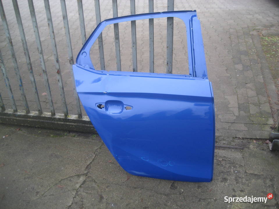 opel corsa f 1924r drzwi tył prawe uszkodzone wielkopolskie Rakoniewice