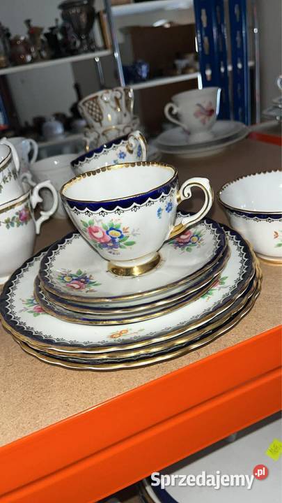 Filiżanka z talerzykiem deserowym Tuscan England pomorskie Gdańsk