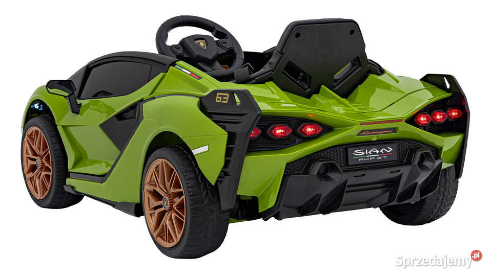 Lamborghini SIAN Zielony Auto na Akumulator 12V