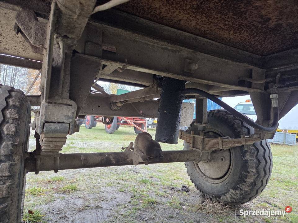 Przyczepa rolnicza 35t Autosan kaczka łódzkie Złoczew