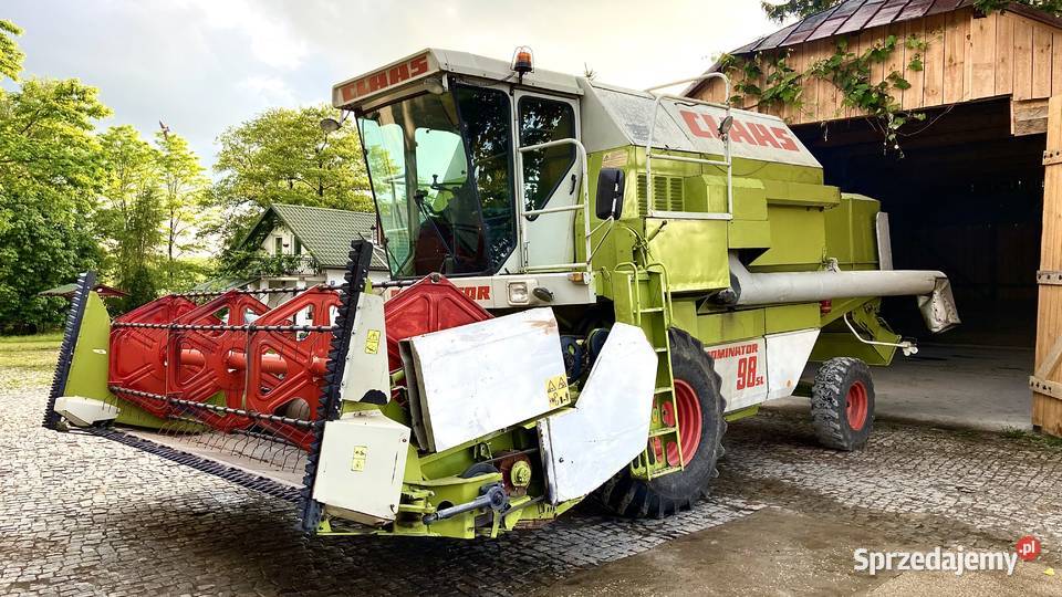 Kombajn Claas Dominator 98sl heder 390 Claas Zbożowe Mierzawa
