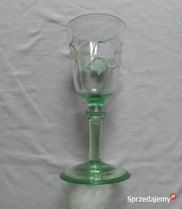 Ręcznie malowany kieliszek do wina Forest Glass Koźminek
