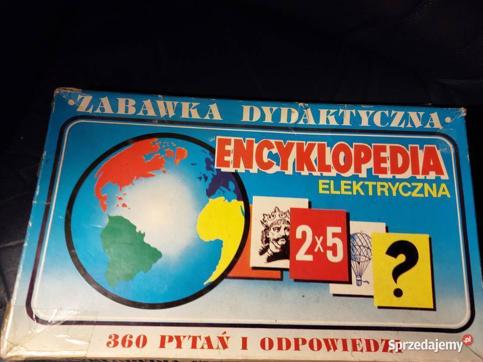 Gra PRL Encyklopedia elektryczna 360 pytań Wrocław