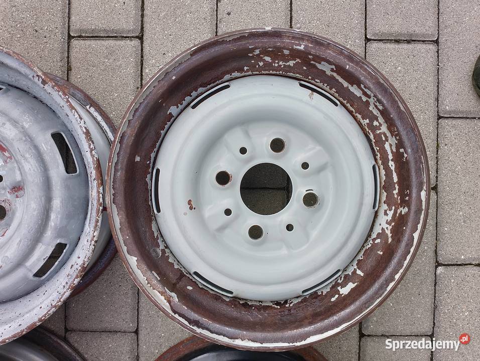 Komplet Felg Fiat 126p śląskie Bielsko-Biała