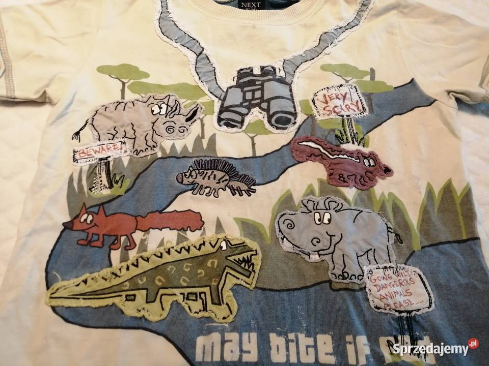 Koszulka krótki rękaw Tshirt safari 98 Next śląskie Czeladź