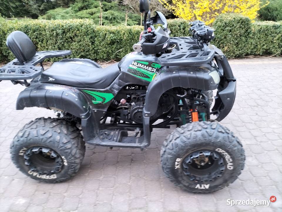 Quad Hummer 200 możliwy transport Motocykle, skutery, quady