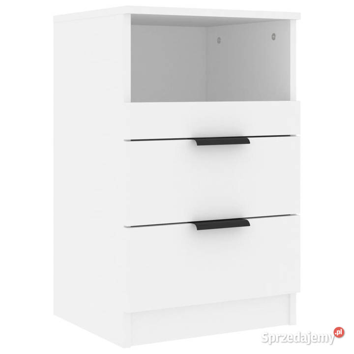 Szafki nocne 2 białe materiał drewnopochodny sprzedam
