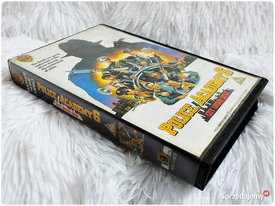 Kaseta VHS Film Akademia Policyjna 6 Film na komedia