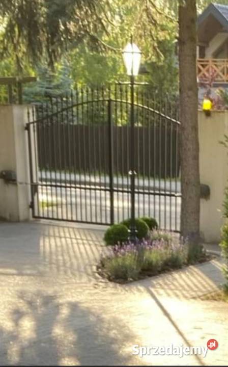 Brama kuta z 3 furtkami reczne kowalstwo Furtki Piaseczno