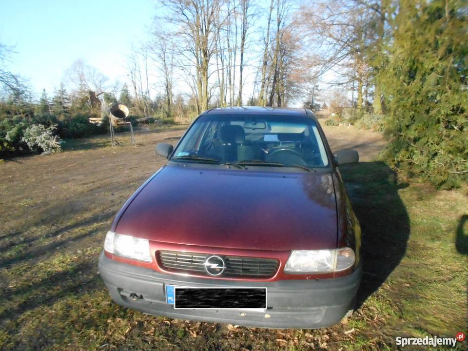 Opel Astra uszkodzony silnik 56KM wielkopolskie Koźlątków