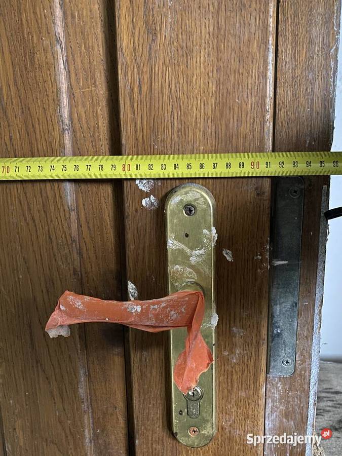 Drzwi dębowe zewnętrzne 99 x 209 Drzwi zewnętrzne Dębica