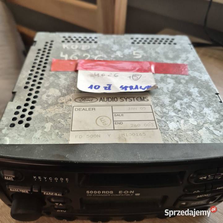 FORD 5000RDS Radio samochodowe Blaupunkt Łódź