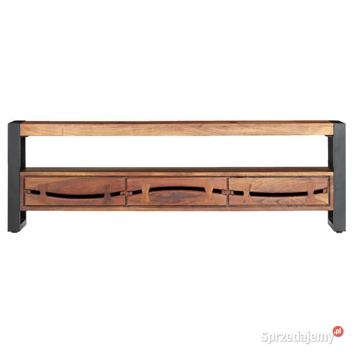 Szafka pod TV 140 x 30 x 45 lite drewno akacjowe sprzedam