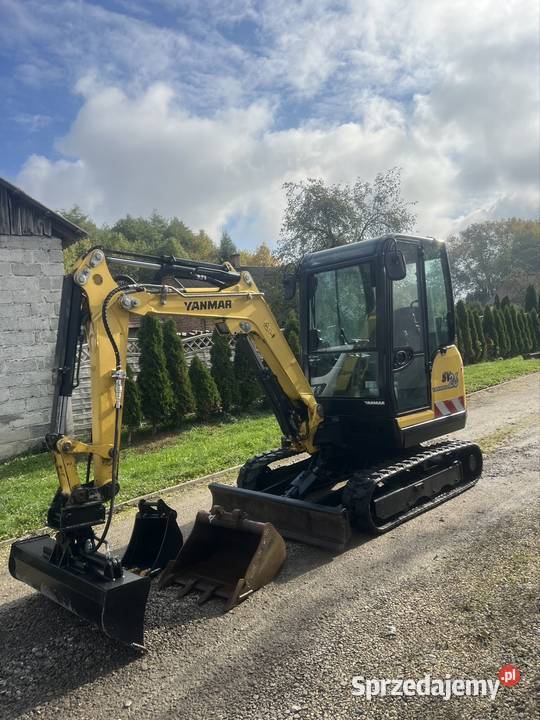 Minikoparka koparka Yanmar Sv26 2018r 3 Lyzki