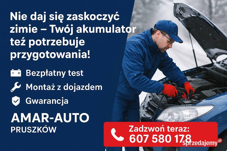 Awaryjne uruchamianie samochodów 12V 24V Mobilna mazowieckie Pruszków