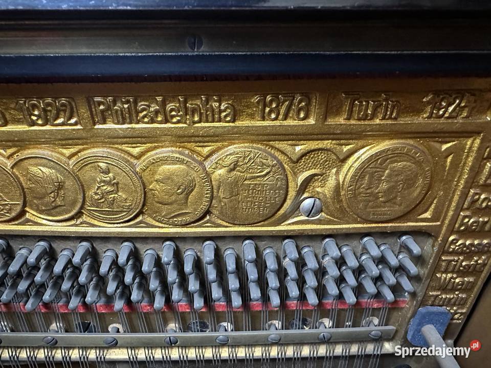 Pianino Ed Seiler z 1928 r Warszawa Saska Kępa