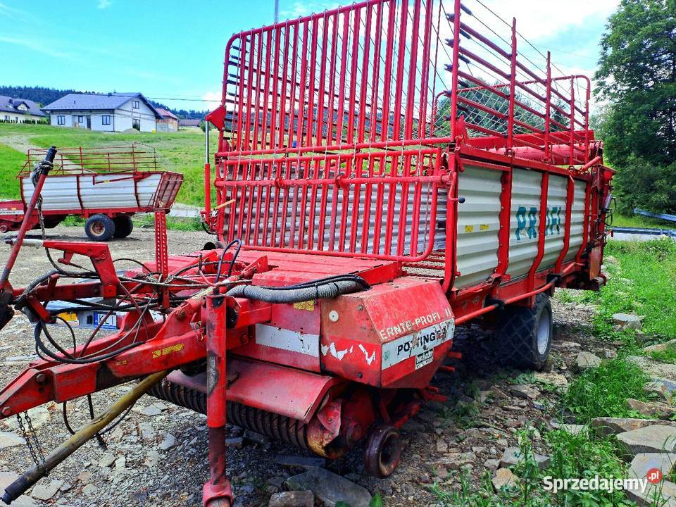 Przyczepa samozbierająca pottinger profi wałki nieuszkodzony małopolskie sprzedam