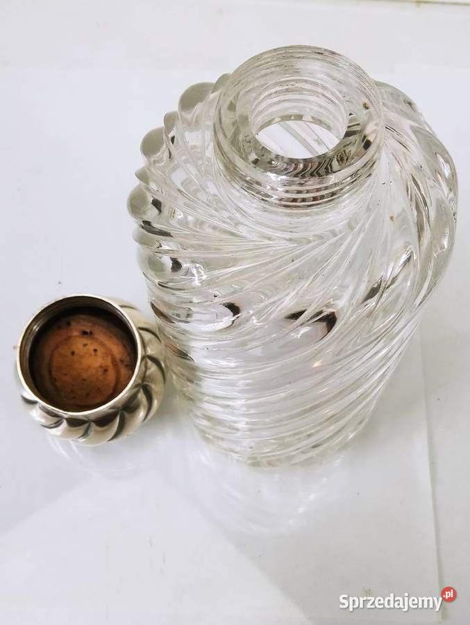 Londyn Flakon na perfumy Srebro 925 Kryształ Nowa Sól