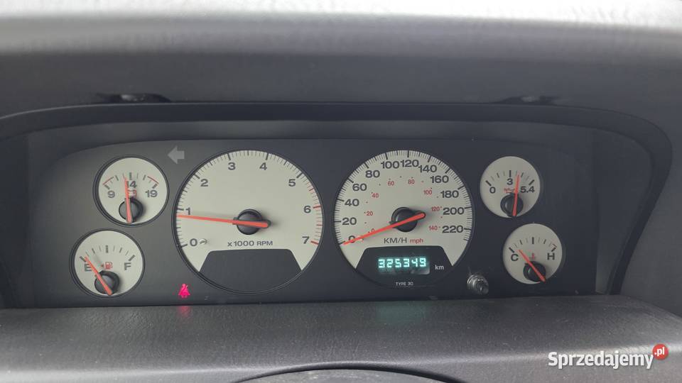 Jeep Grand Cherokee WJ 47 LPG nieuszkodzony Grand Cherokee Nasutów