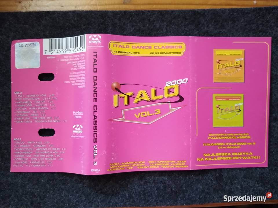 MC cassette cover ITALO DANCE CLASSICS pomorskie