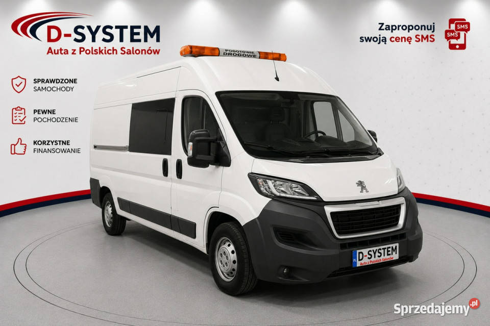 Peugeot Boxer 18r LONG Furgon Brygadówka Białystok