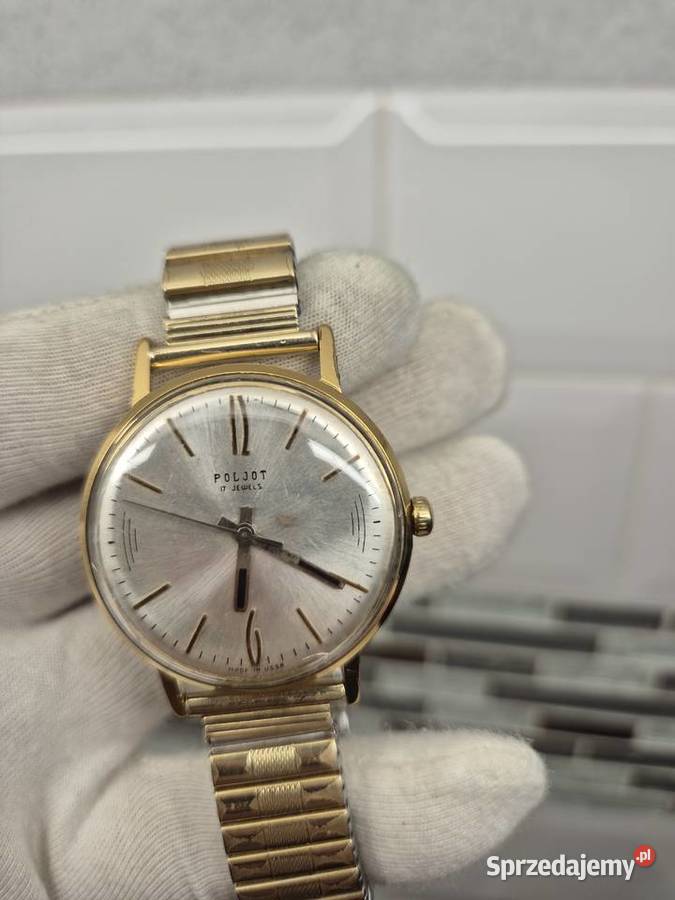 Męski zegarek Poljot garniturowiec Au20 Chorzów