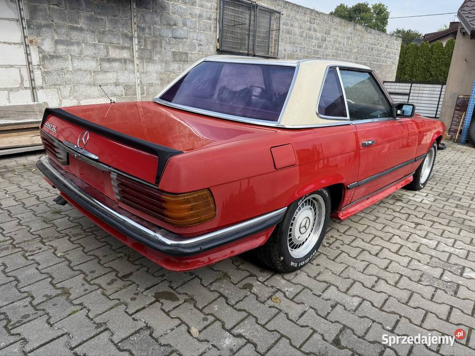 Mercedes r107 SL450 AMG Wohyń