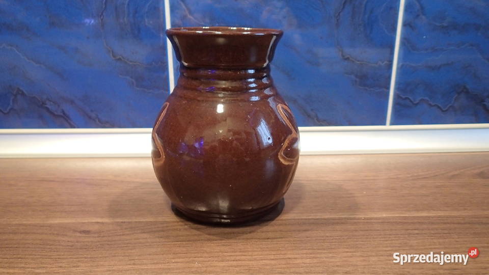 Wazon ceramiczny z czasów PRL lata 70